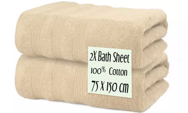 Comfortable 500 GSM Egyptian Cotton Bath Towels